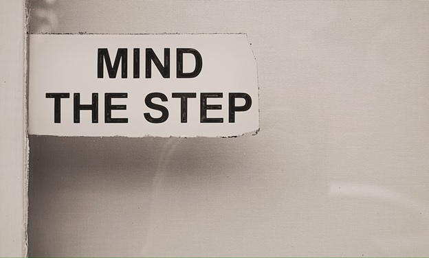 Mind the step image