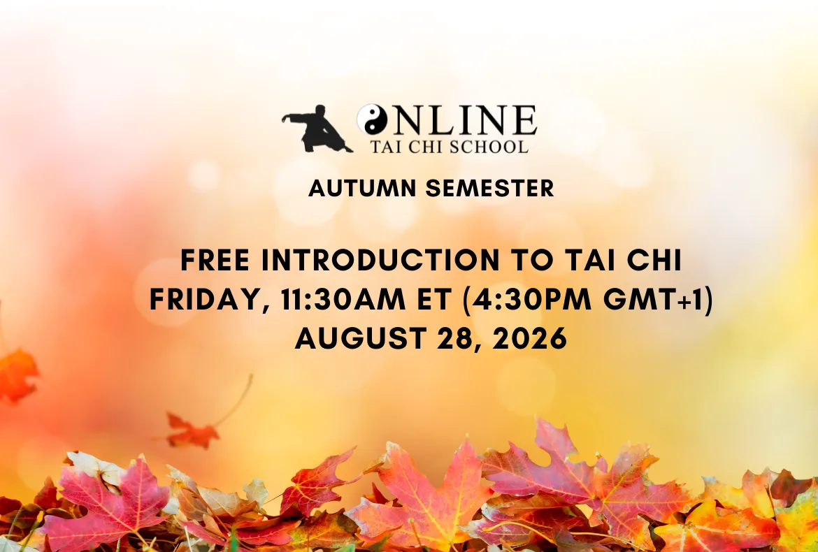 Discover Tai Chi – A Free Introductory Class