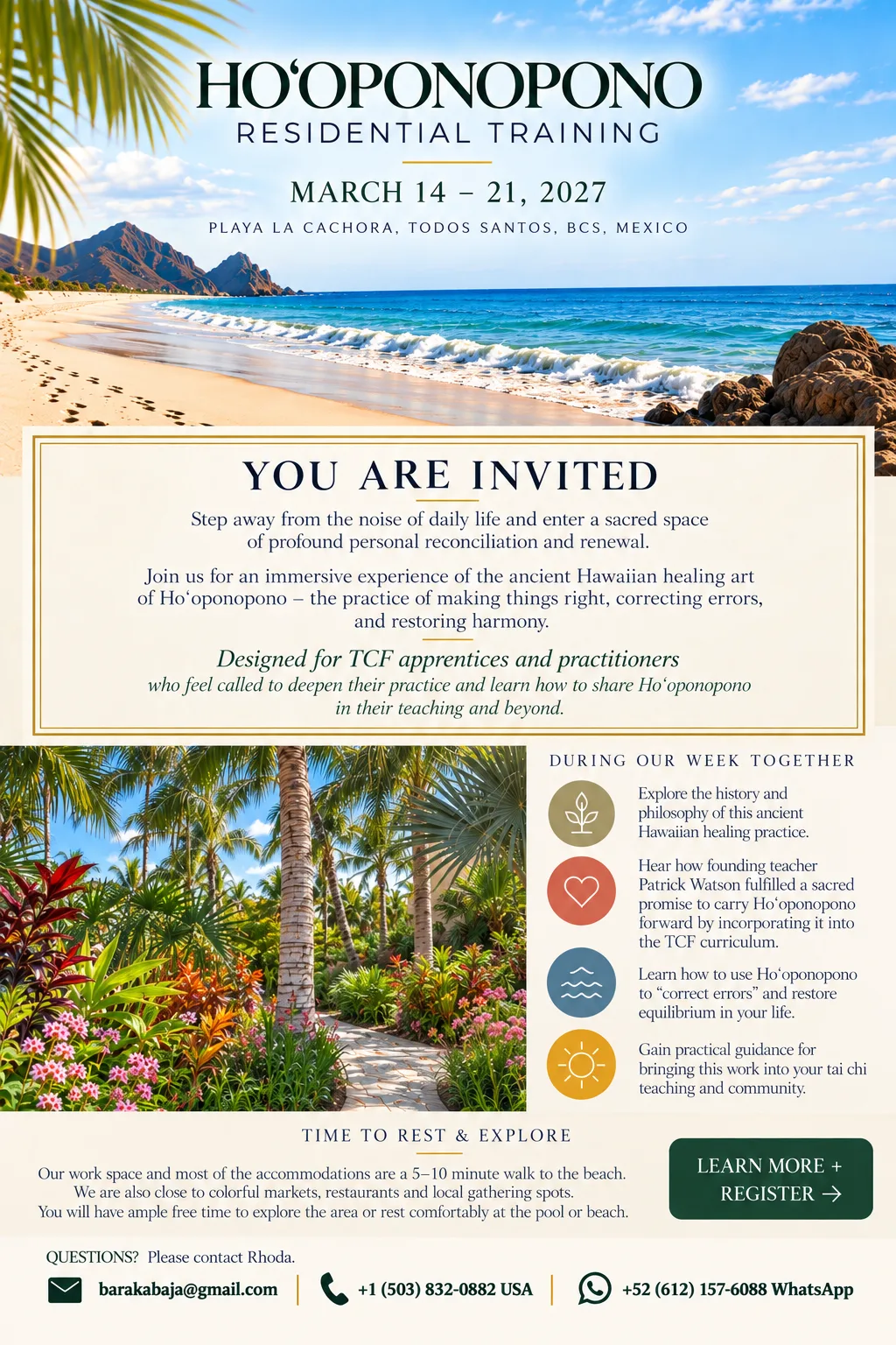 Hooponopono Experienceship Flyer 